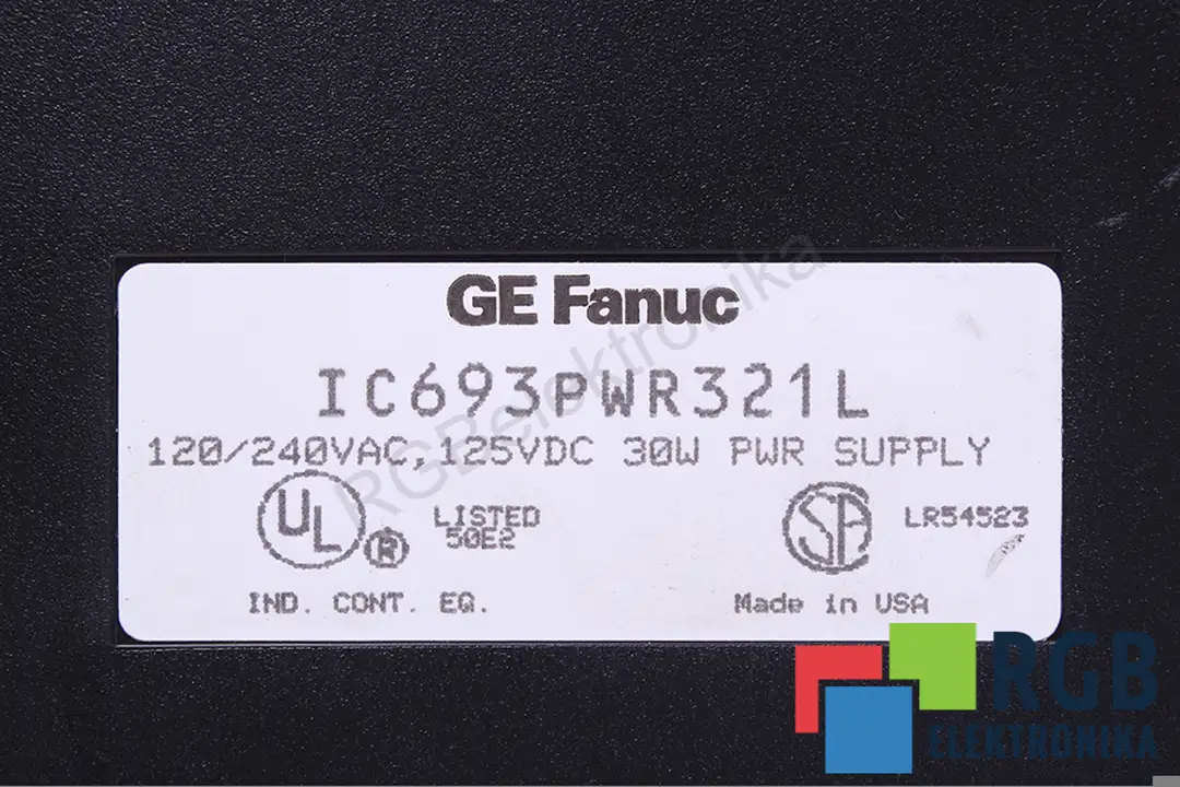 IC693PWR321L FANUC