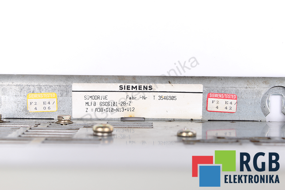 servis 6sc6101-2b-z SIEMENS