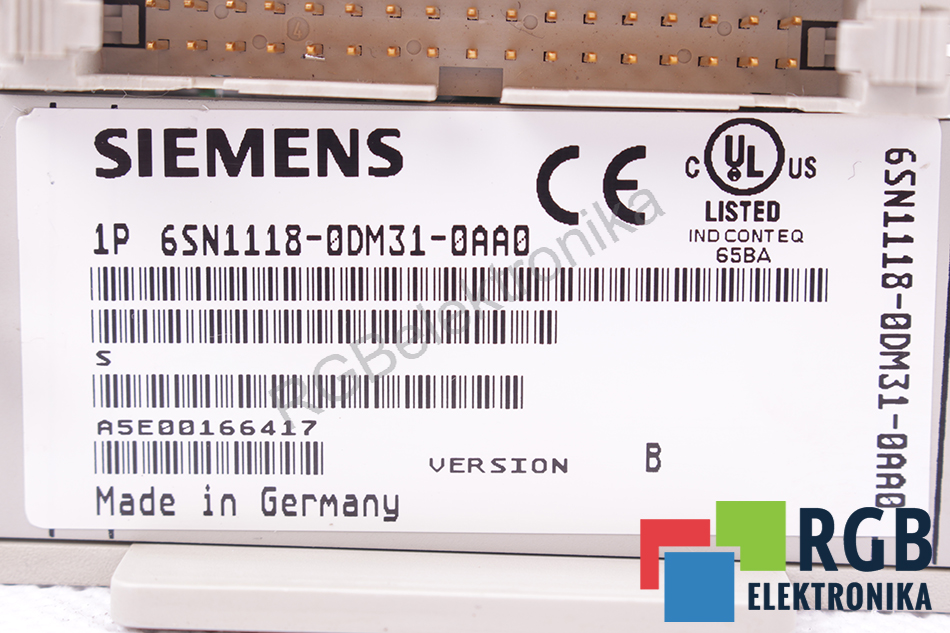 6sn1118-0dm31-0aa0 SIEMENS