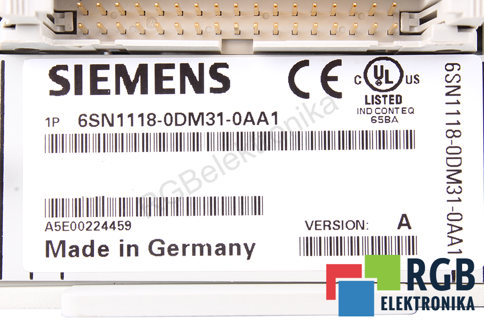 6SN1118-0DM31-0AA1 SIEMENS