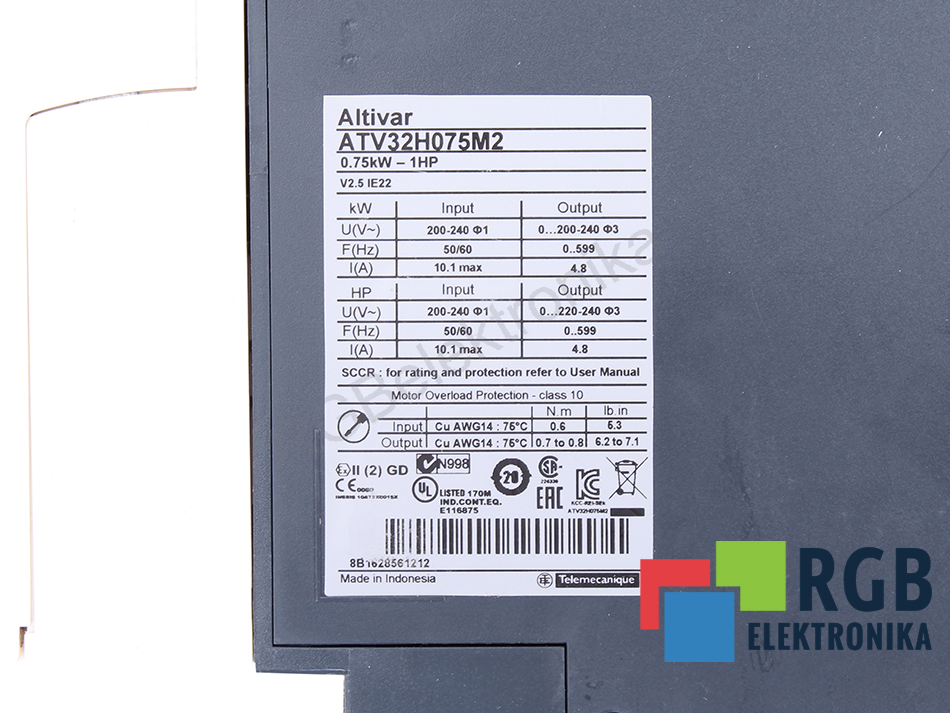 ATV32H075M2 SCHNEIDER ELECTRIC