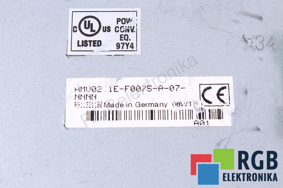 hmv02.1e-f0075-a-07-nnnn BOSCH REXROTH oprava