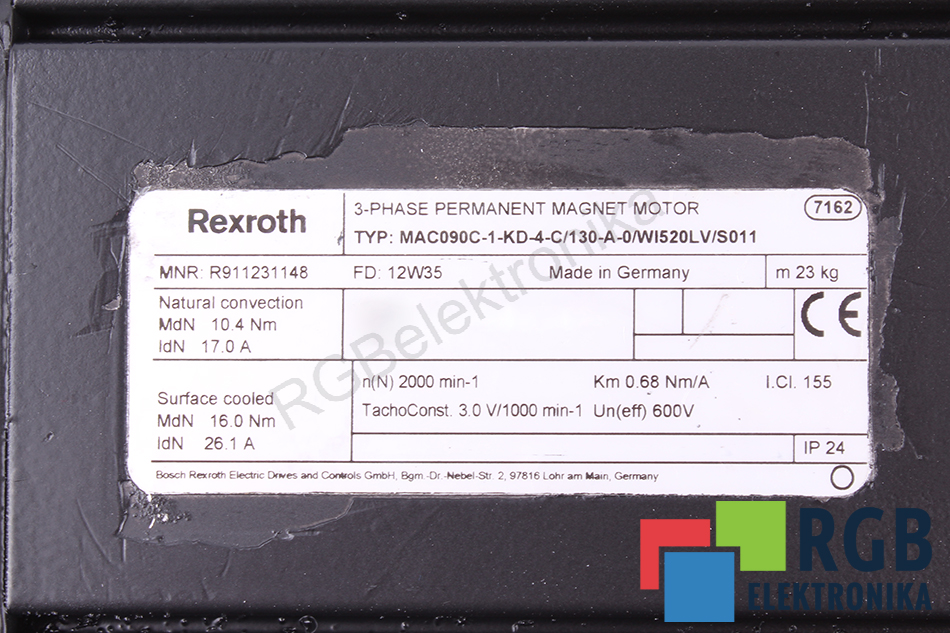 mac090c-1-kd-4-c-130-a-0-wi520lv-s011 REXROTH oprava