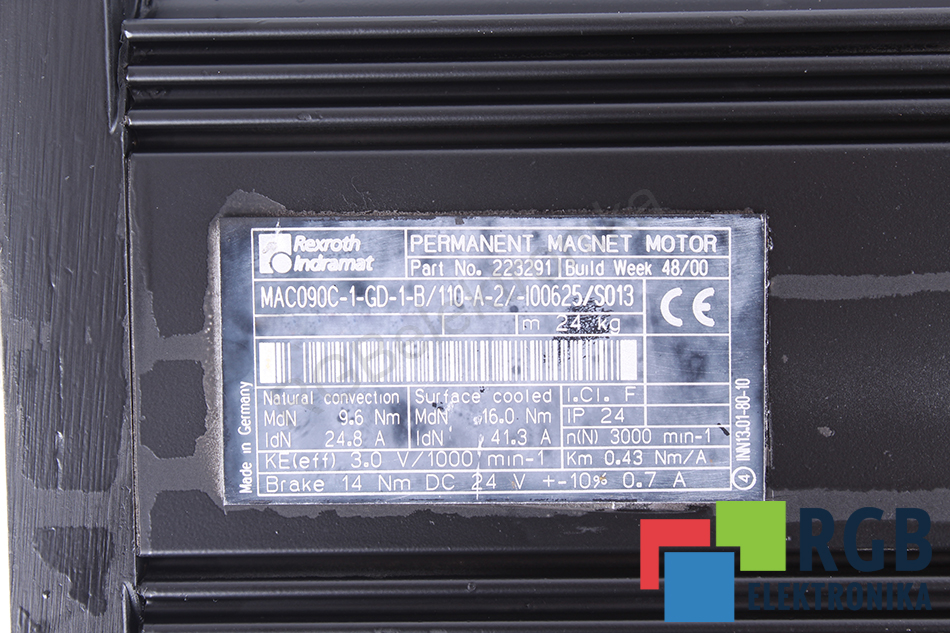 servis mac090c-1-gd-1-b-110-a-2--i00625-s013 REXROTH INDRAMAT