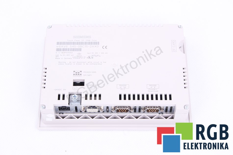 servis 6av6545-0bc15-2ax0 SIEMENS