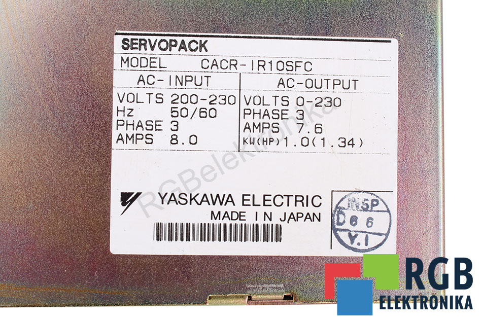 CACR-IR10SFC YASKAWA