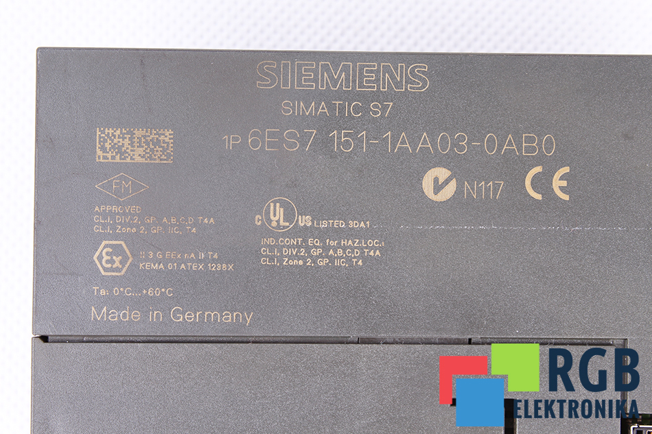 6ES7151-1AA03-0AB0 SIEMENS