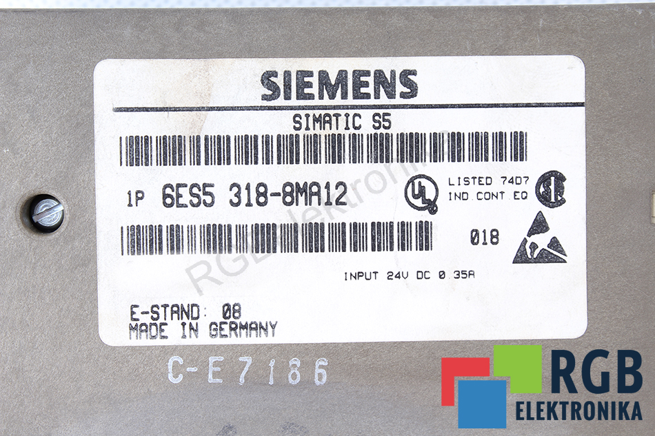 6ES5318-8MA12 ET100U SIEMENS