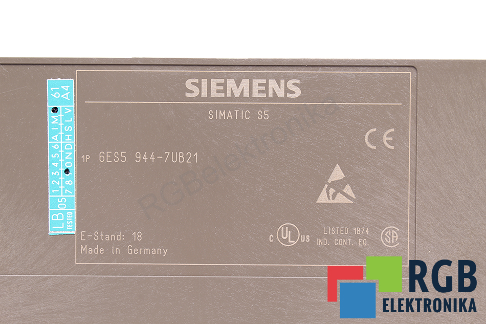 6ES5 944-7UB21 115U CPU 944B SIEMENS