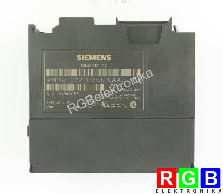 6ES7 322-1HH00-0AA0 SIEMENS