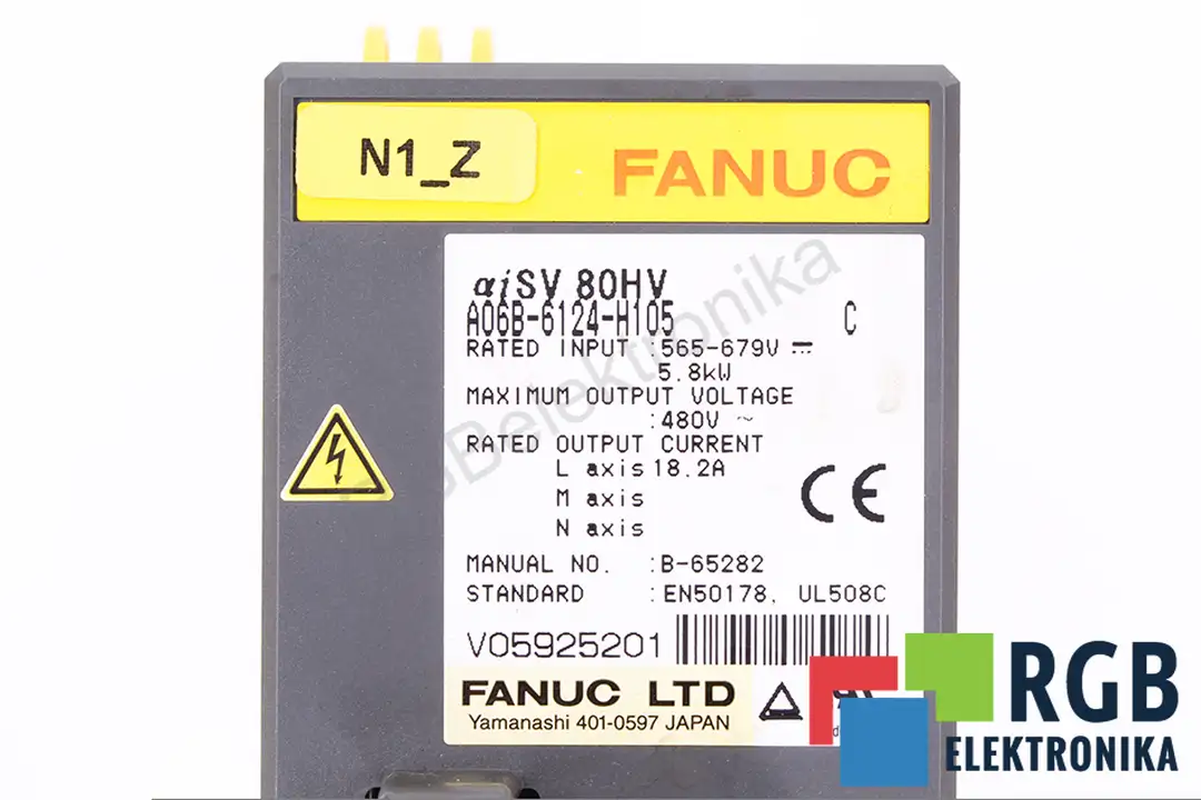 servis a06b-6124-h105 FANUC