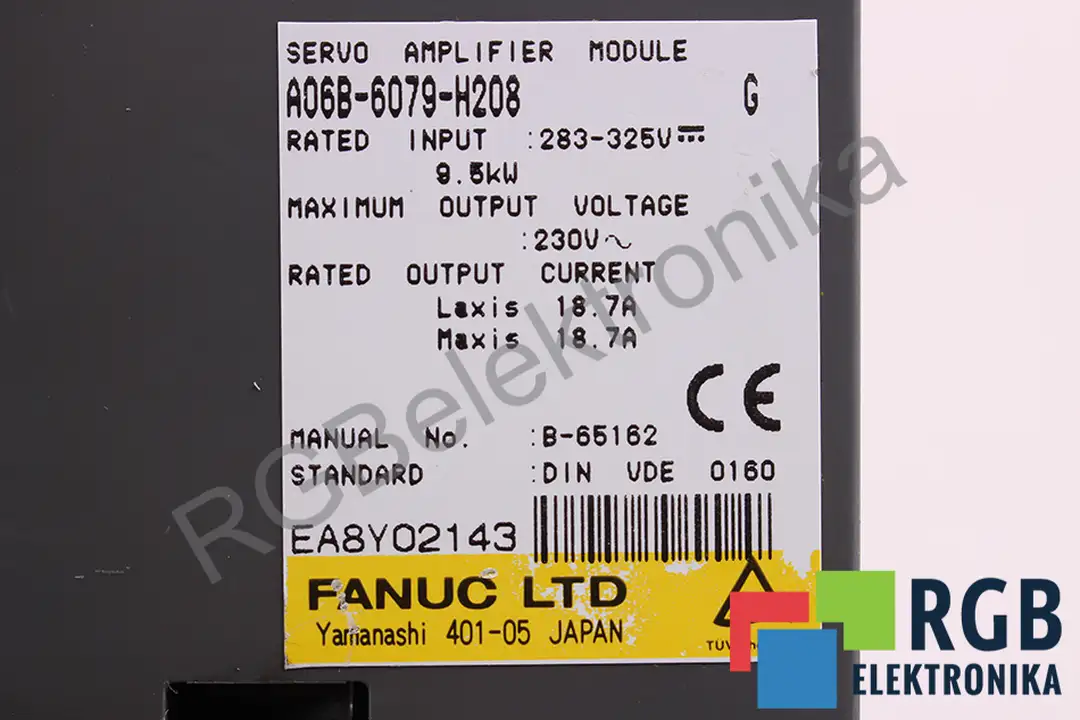 A06B-6079-H208 FANUC