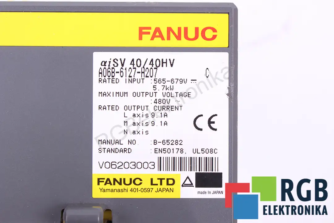 A06B-6127-H207 FANUC