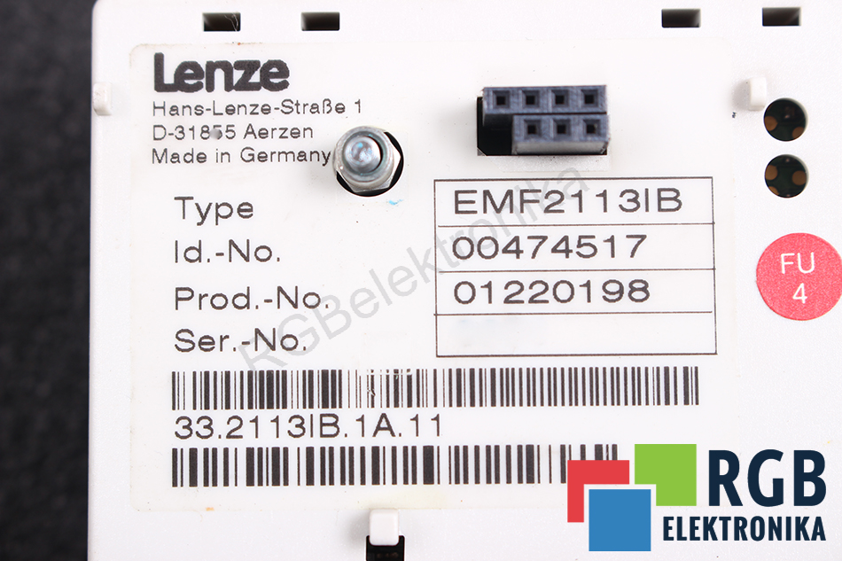 emf2113ib LENZE oprava