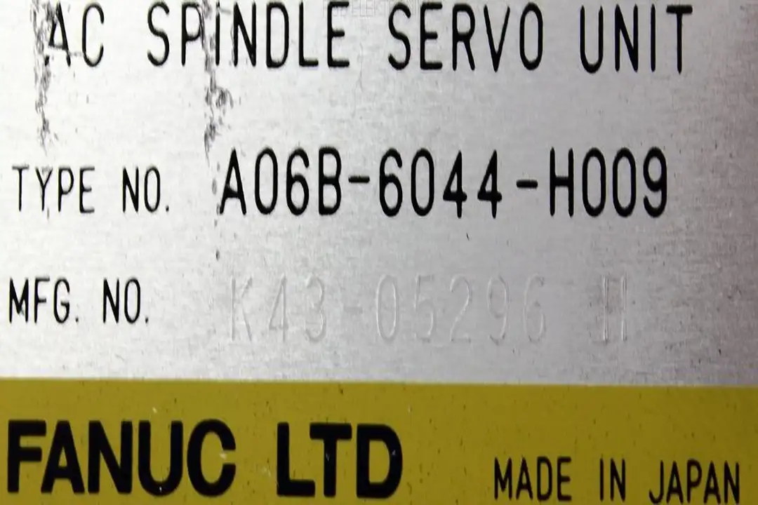 A06B-6044-H009 FANUC