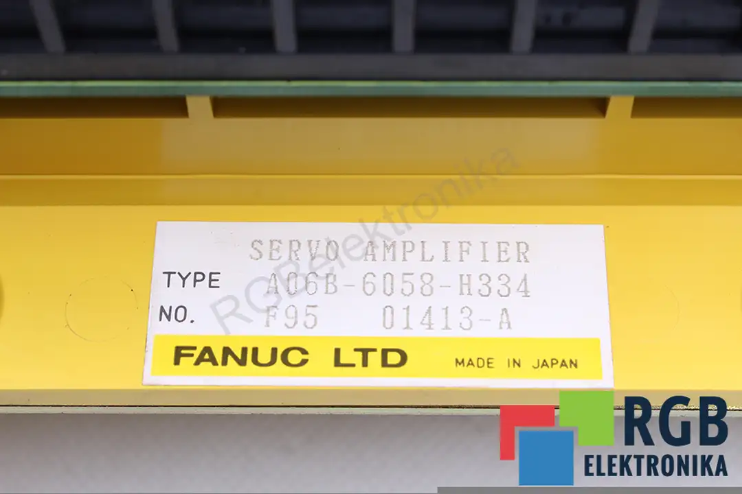 A06B-6058-H334 FANUC