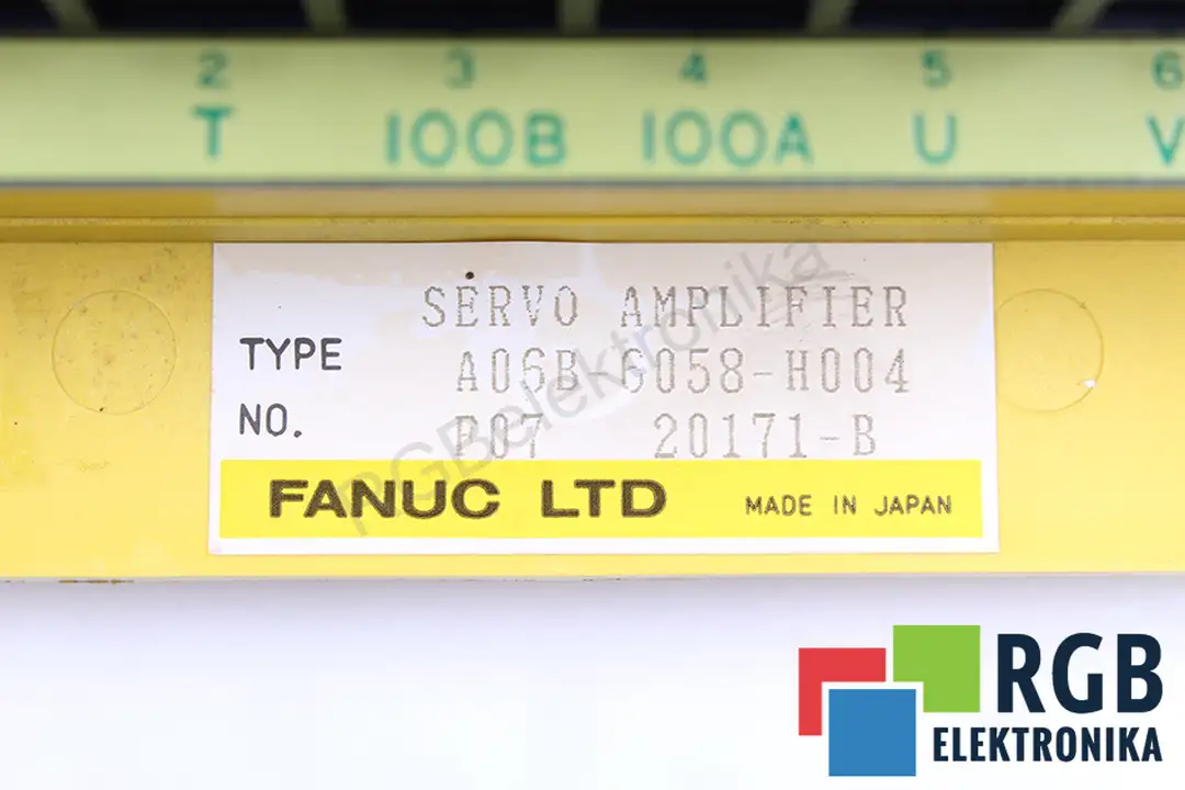 A06B-6058-H004 FANUC