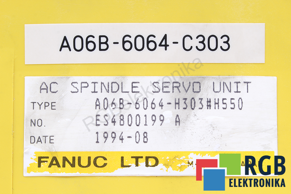 A06B-6064-C303 FANUC