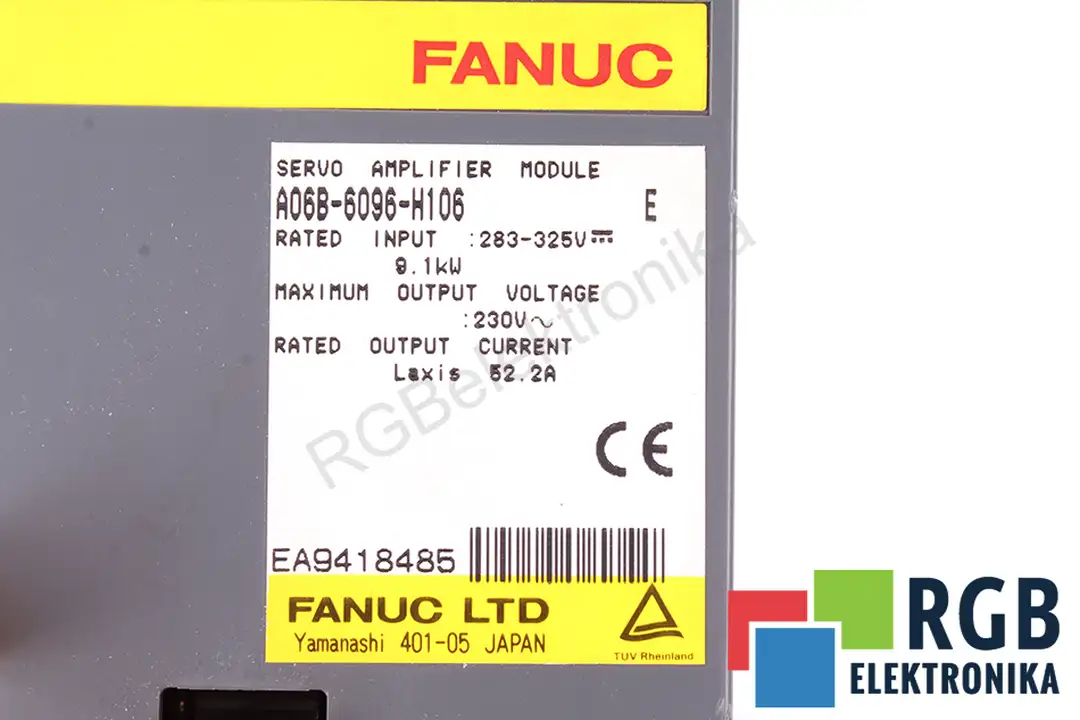 servis a06b-6096-h106 FANUC