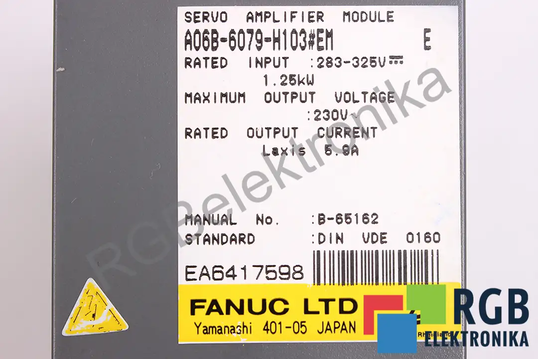 A06B-6079-H103#EM FANUC