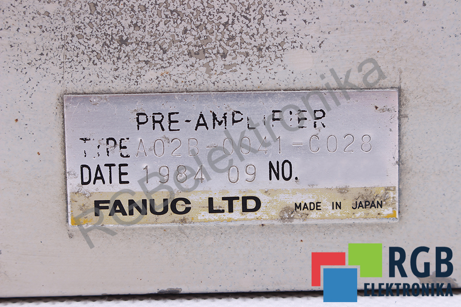 a02b-0041-c028 FANUC oprava