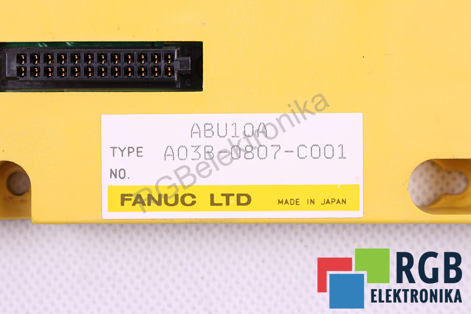 a03b-0807-c001 FANUC oprava