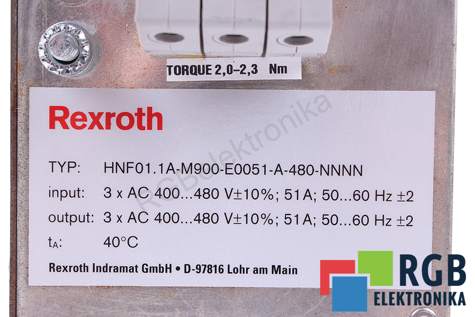 hnf01.1a-m900-e0051-a-480-nnnn BOSCH REXROTH oprava