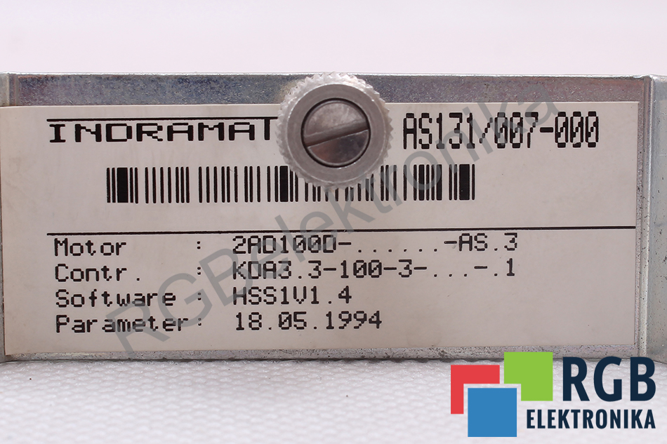 as131-007-000 BOSCH REXROTH oprava