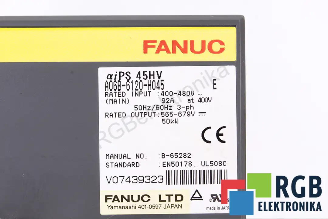 AIPS45HV A06B-6120-H045 FANUC