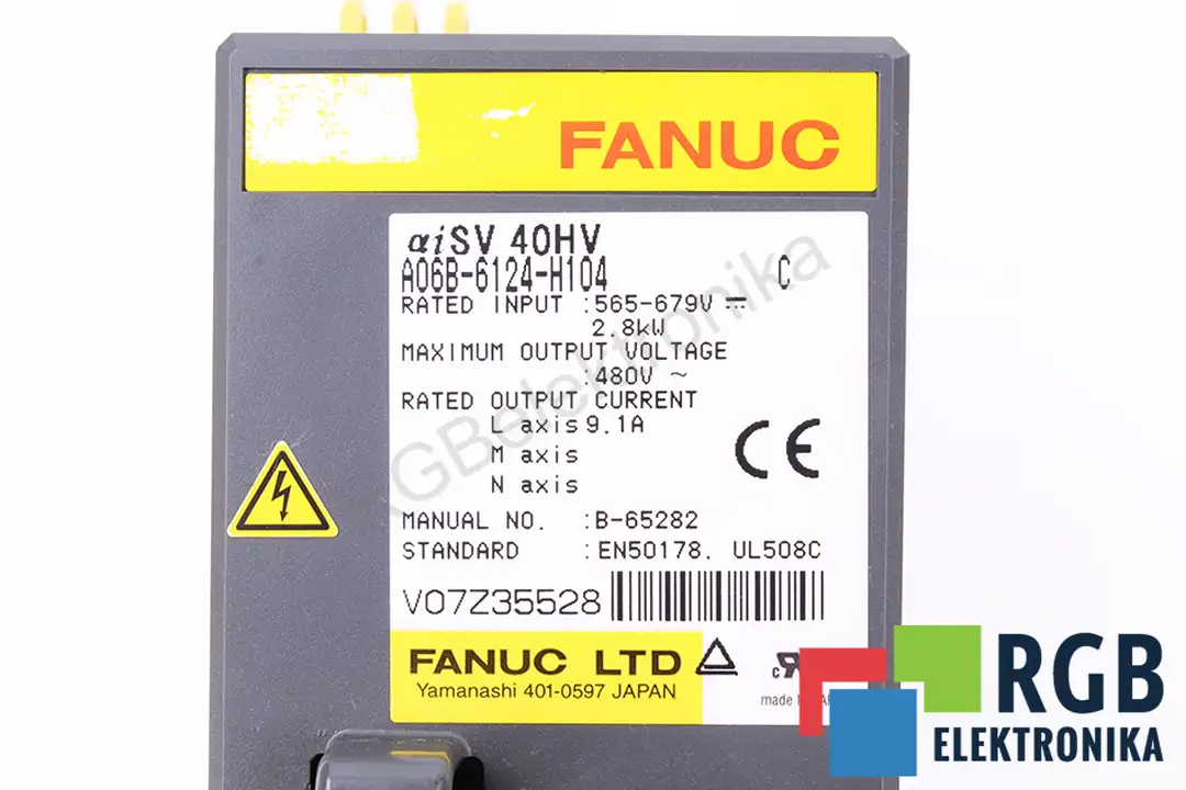 A06B-6124-H104 FANUC